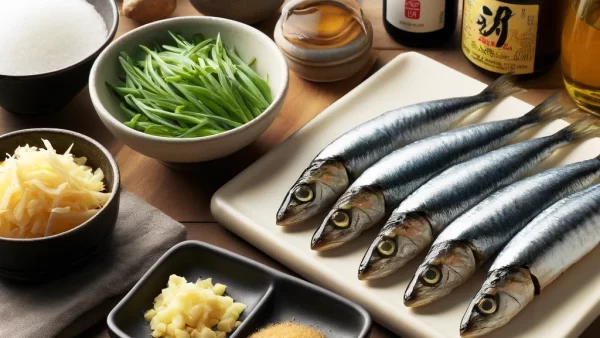 目に良いレシピ・イワシの生姜焼き