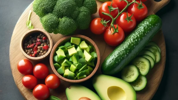 目に良いレシピ・ブロッコリーとアボカドのヘルシーサラダ