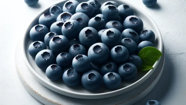 目に良いレシピ・ブルーベリーヨーグルトプリン