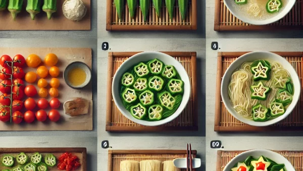 七夕特別レシピ・七夕そうめん